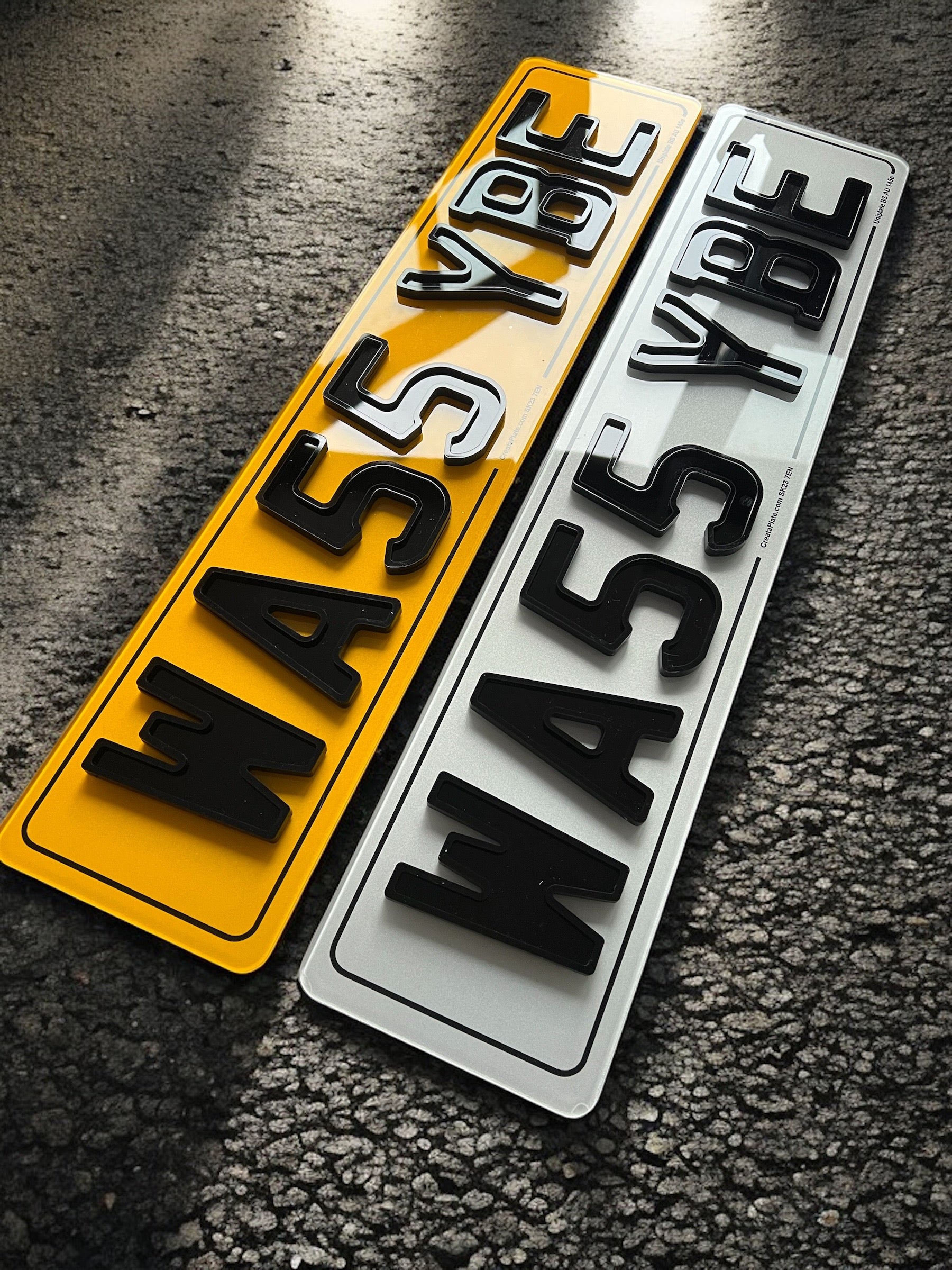 4D Outline Acrylic Plates