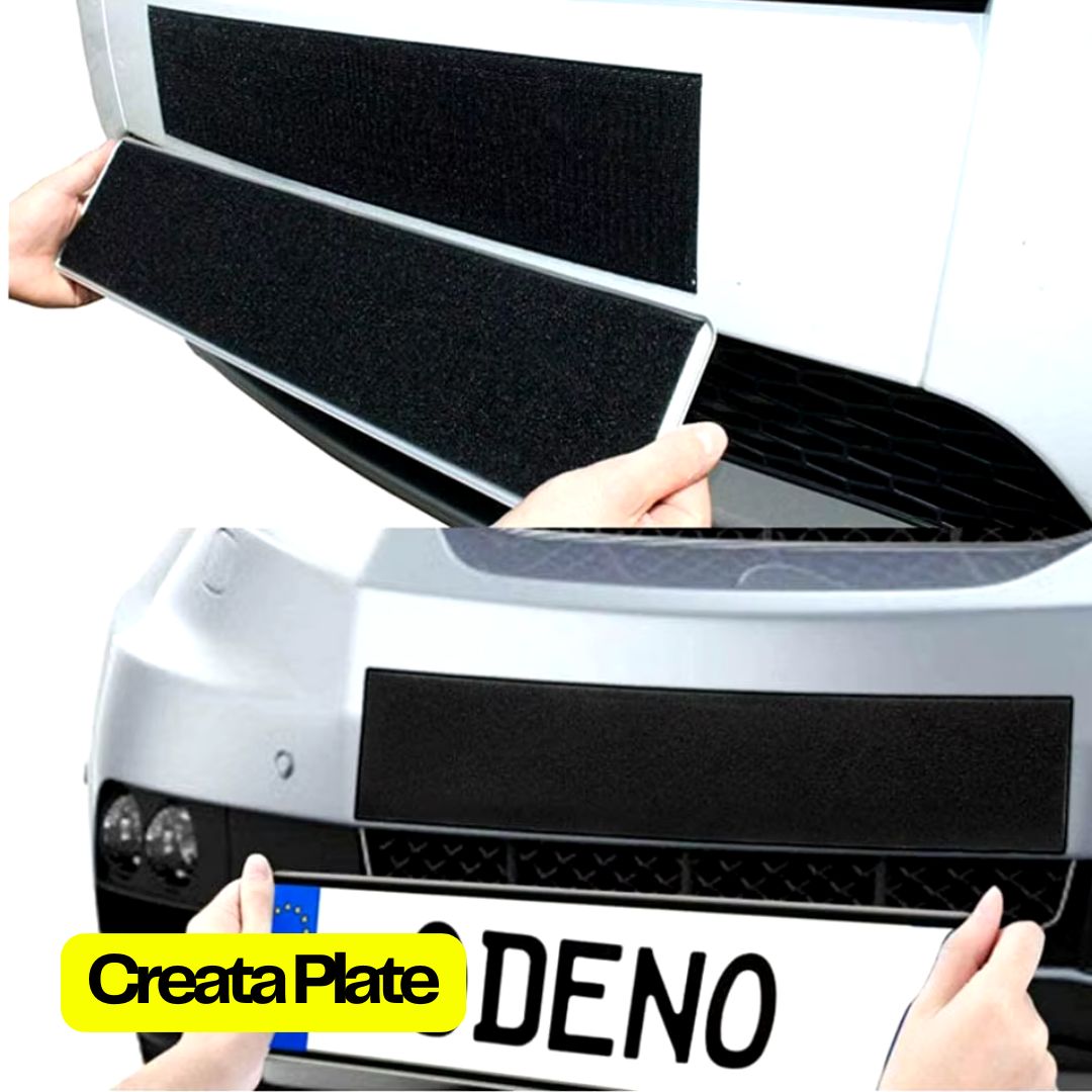 Fixings: Velcro Number Plate Fixing