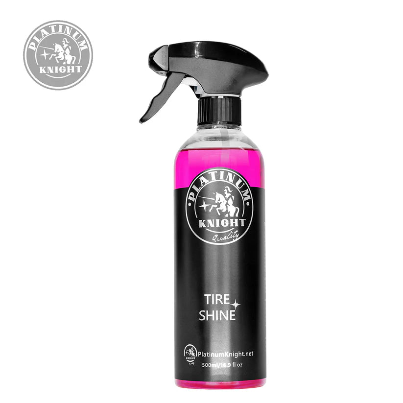 Platinum Knight Tire Shine Spray – High Gloss