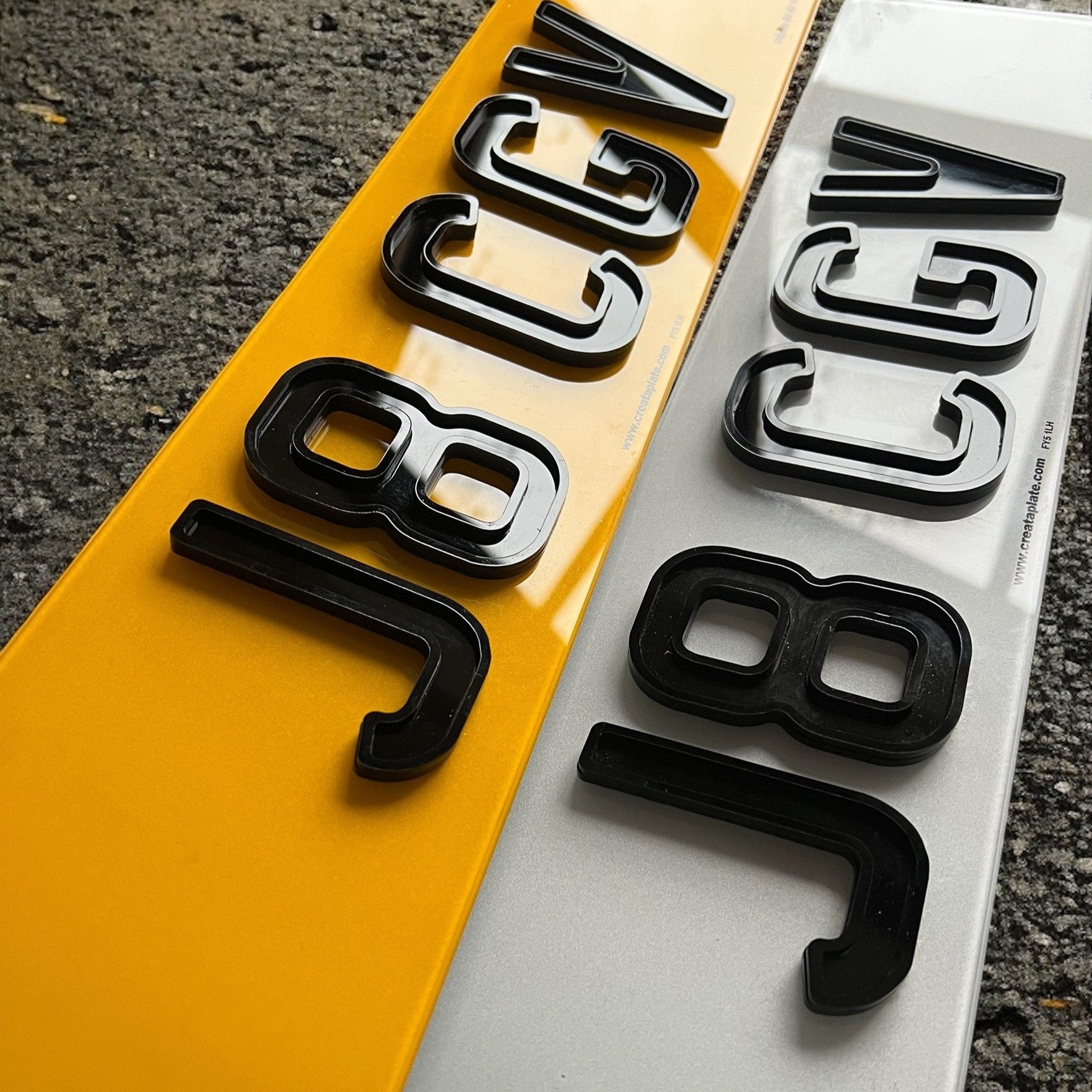 4D Outline Acrylic Plates