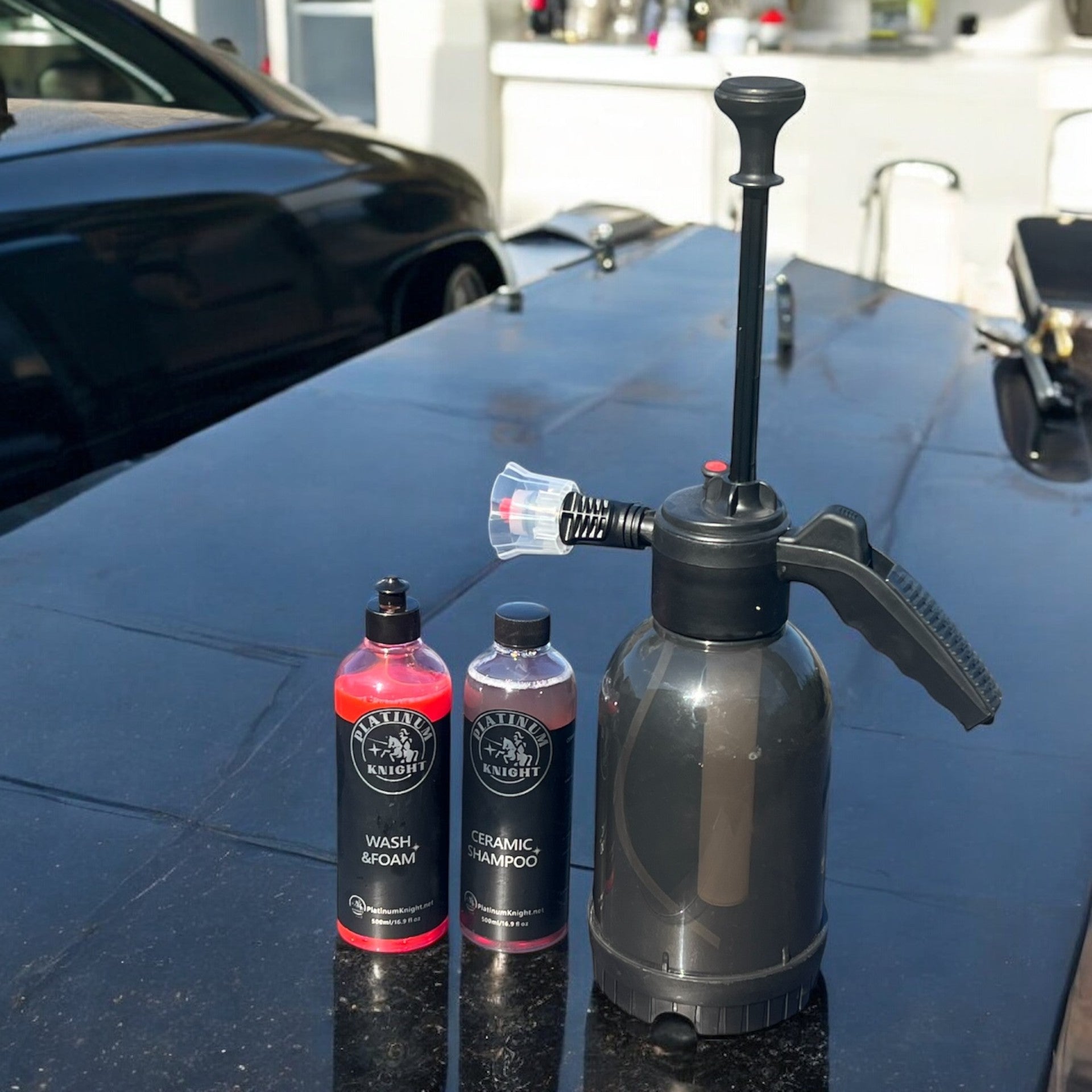 Ceramic Wash & Foam Bundle + FREE 2L Pump